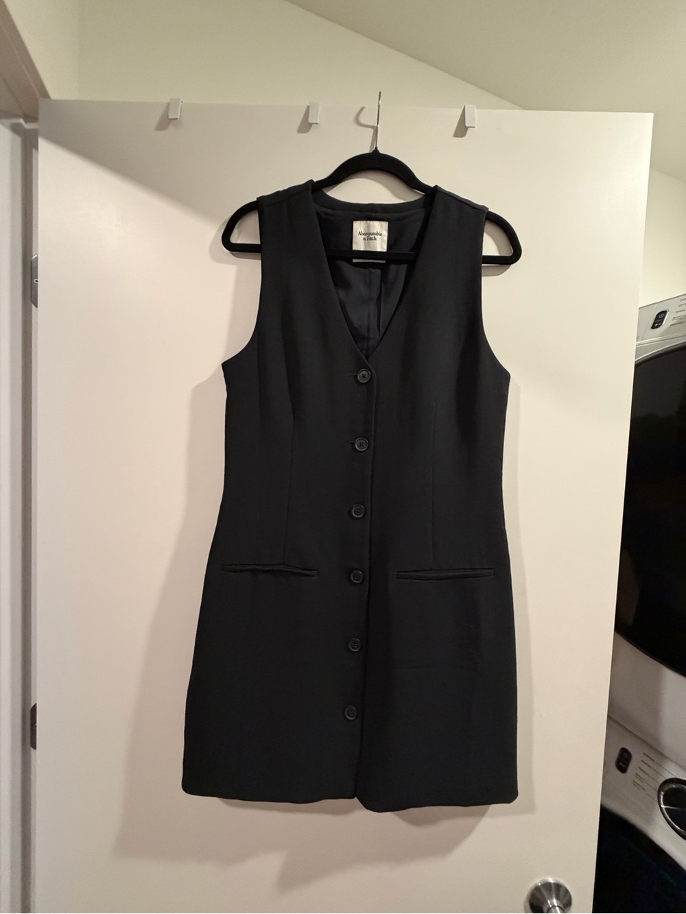 Abercrombie Button Up Dress Medium Tall